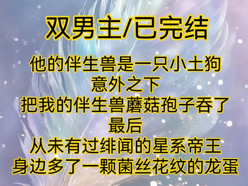 他的伴生兽是一只小土狗,意外之下把我的伴生兽蘑菇孢子吞了.最后从未有过绯闻的星系帝王,身边多了一颗菌丝花纹的龙蛋《游龙蘑菇》哔哩哔哩bilibili