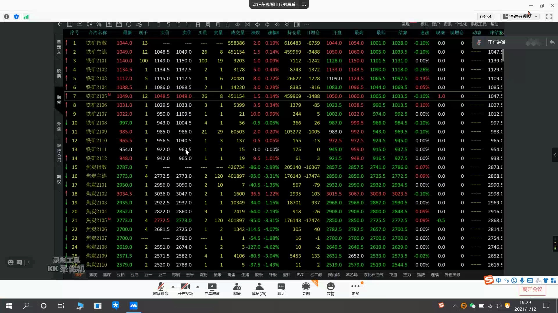 1.12山丘老师直播回放,主题:期货交易哔哩哔哩bilibili