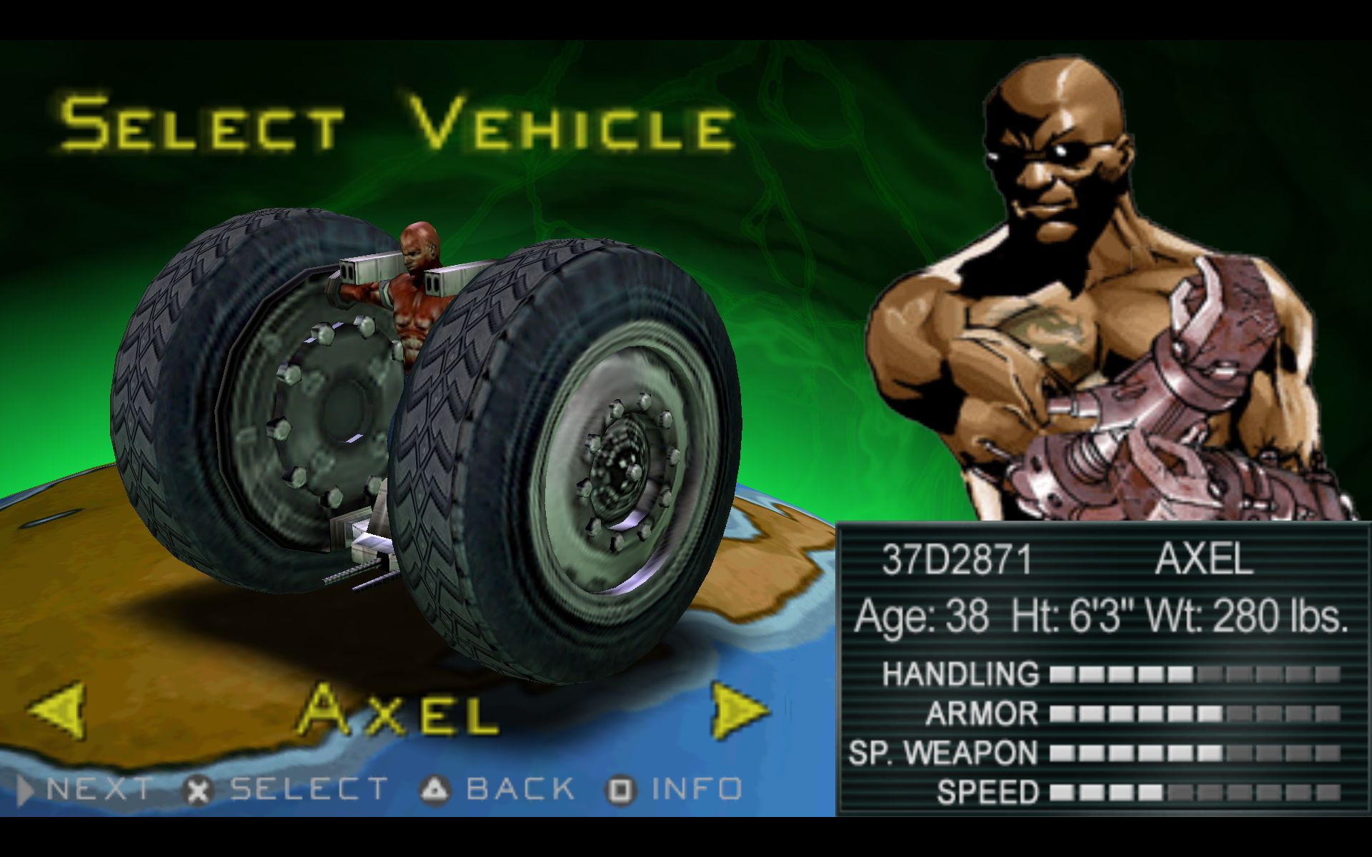 [图]烈火战车 twisted metal 双轮车 希腊演示