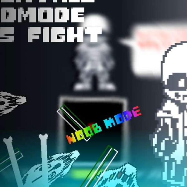 undertale hard mode sans fight by eden）全阶段过关（一阶段三药）_单机游戏热门视频