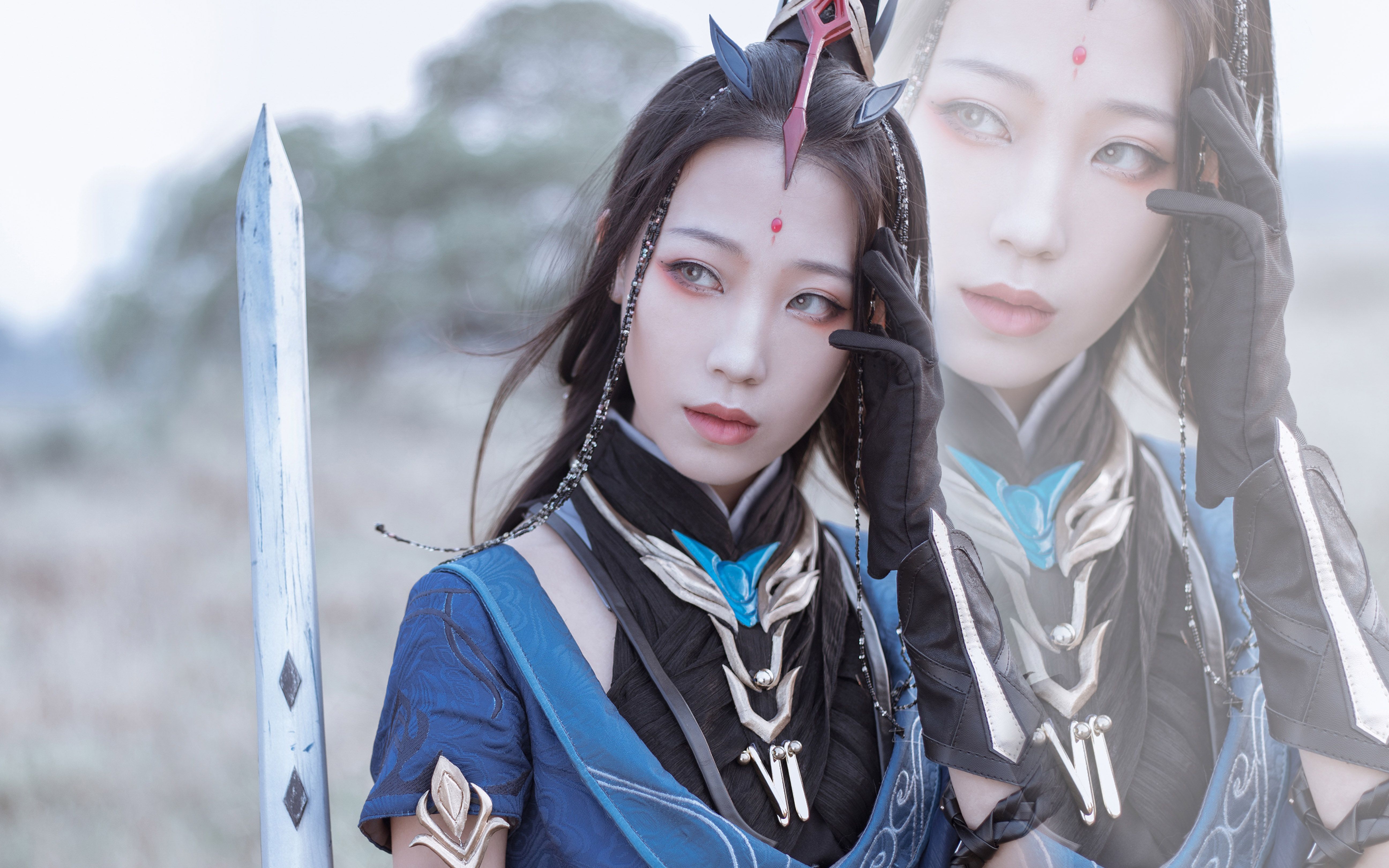 【老八】一个道姑朋友是如何诞生的-妆容发型教程_哔哩哔哩 (゜-゜)つ