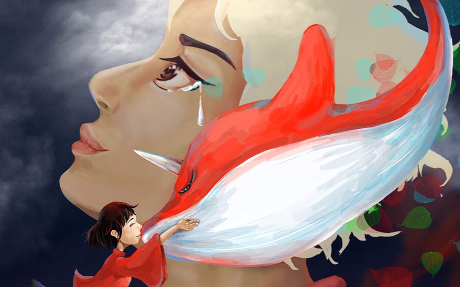 【东风志×大鱼海棠】椿湫鲲三人向