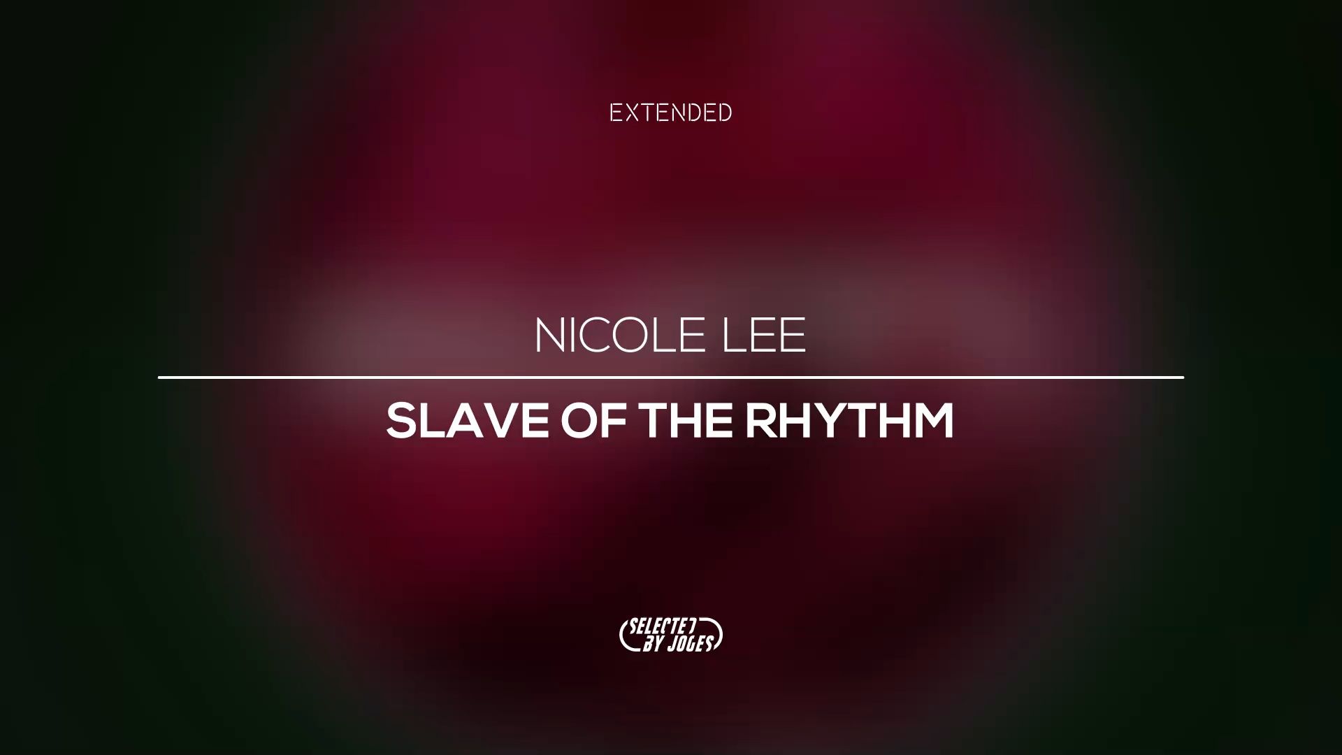 nicole lee - slave of the rhythm
