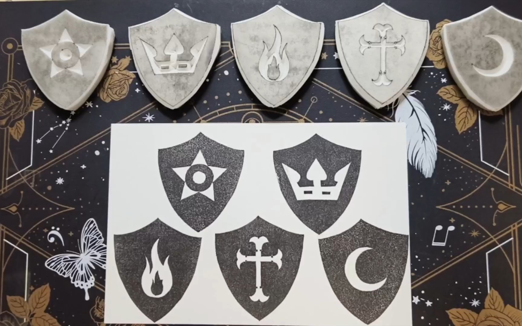 【橡皮章】当我刻了萌骑士的图腾