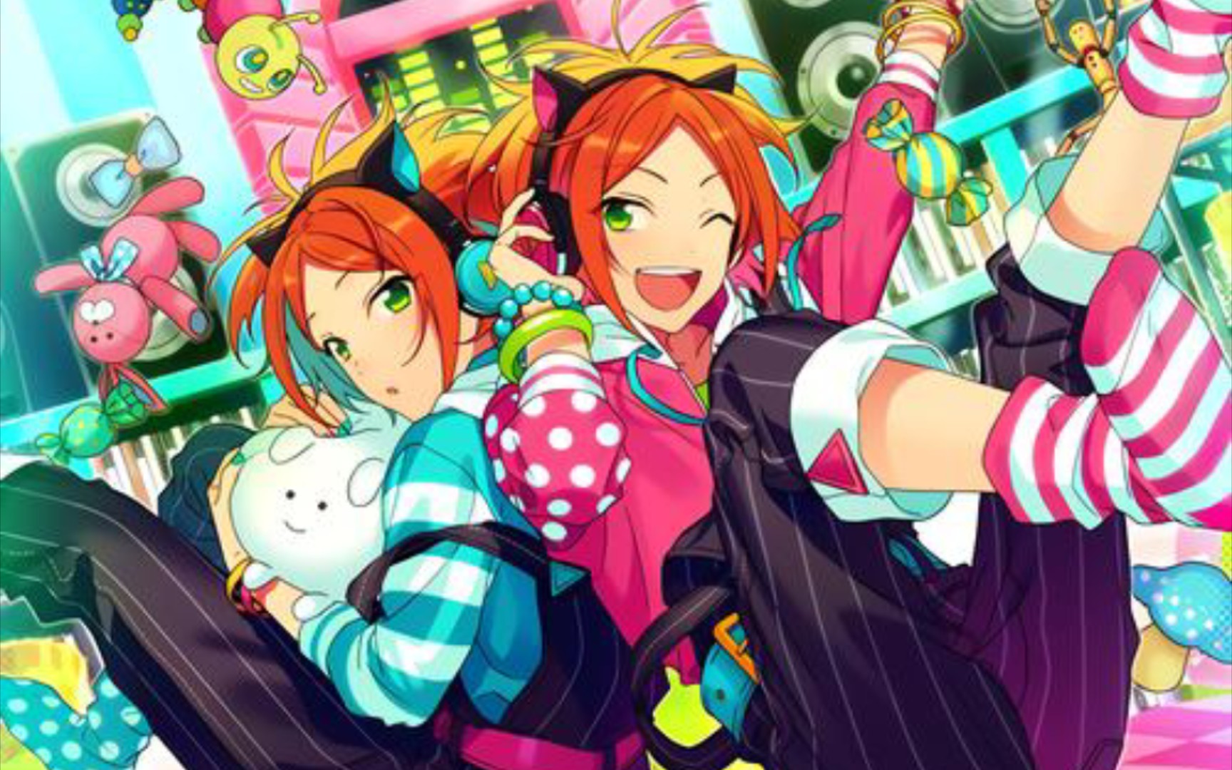 【偶像梦幻祭2】2wink lv.27给糖也捣蛋 fc