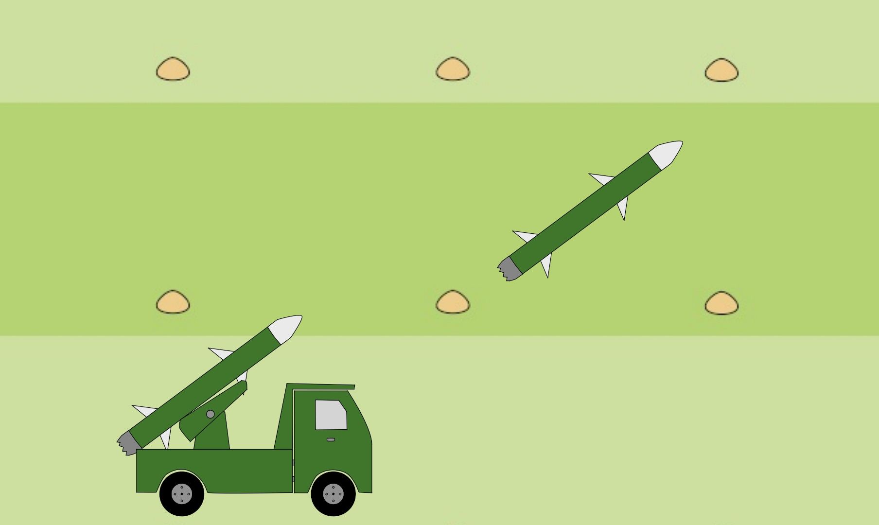 如何画一辆防空导弹车?moho动画