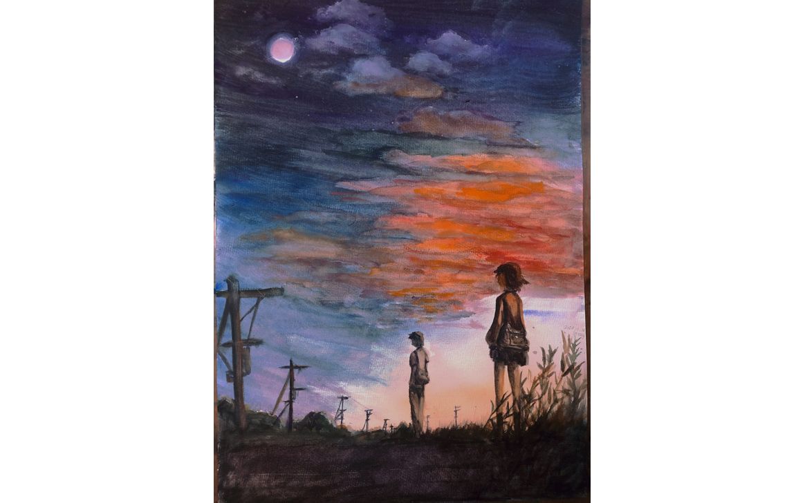 soeasy秒速五厘米水彩