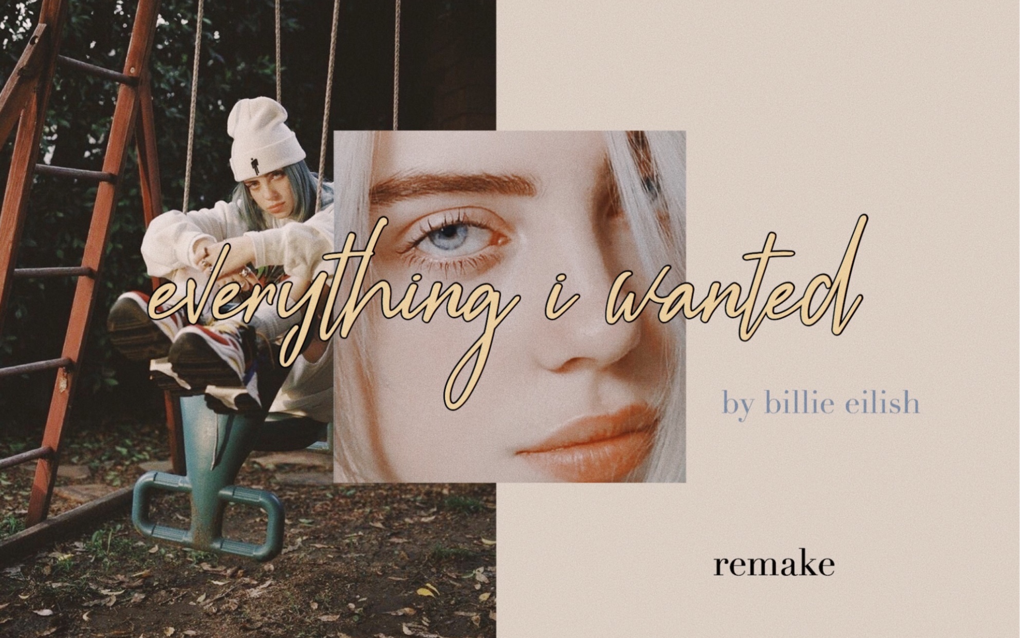 三分钟教你制作碧梨的everything i wanted|remake billie eilish