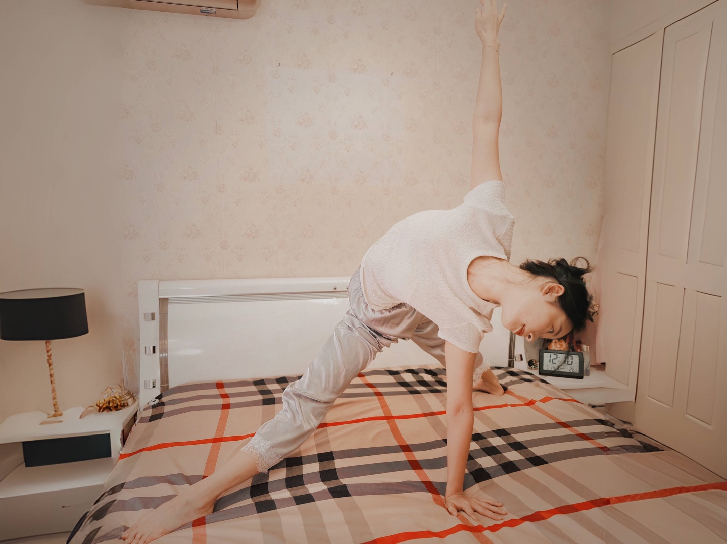 基本功软开度|竖叉顶腰的软开度训练🔥收藏