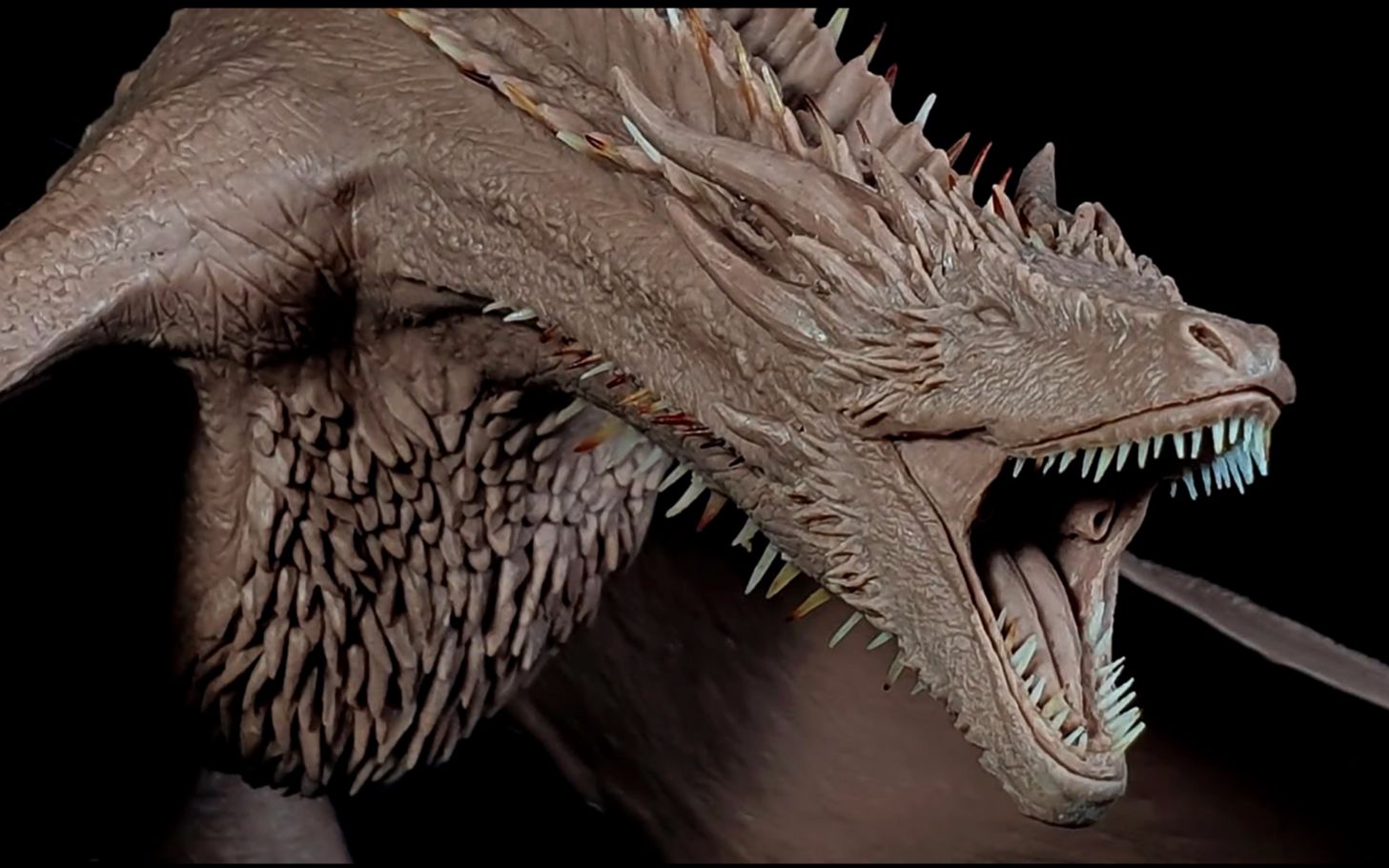 铁锤reprint 雕刻龙手工制作 权游粉完美还原龙的精致 细节拉满 可