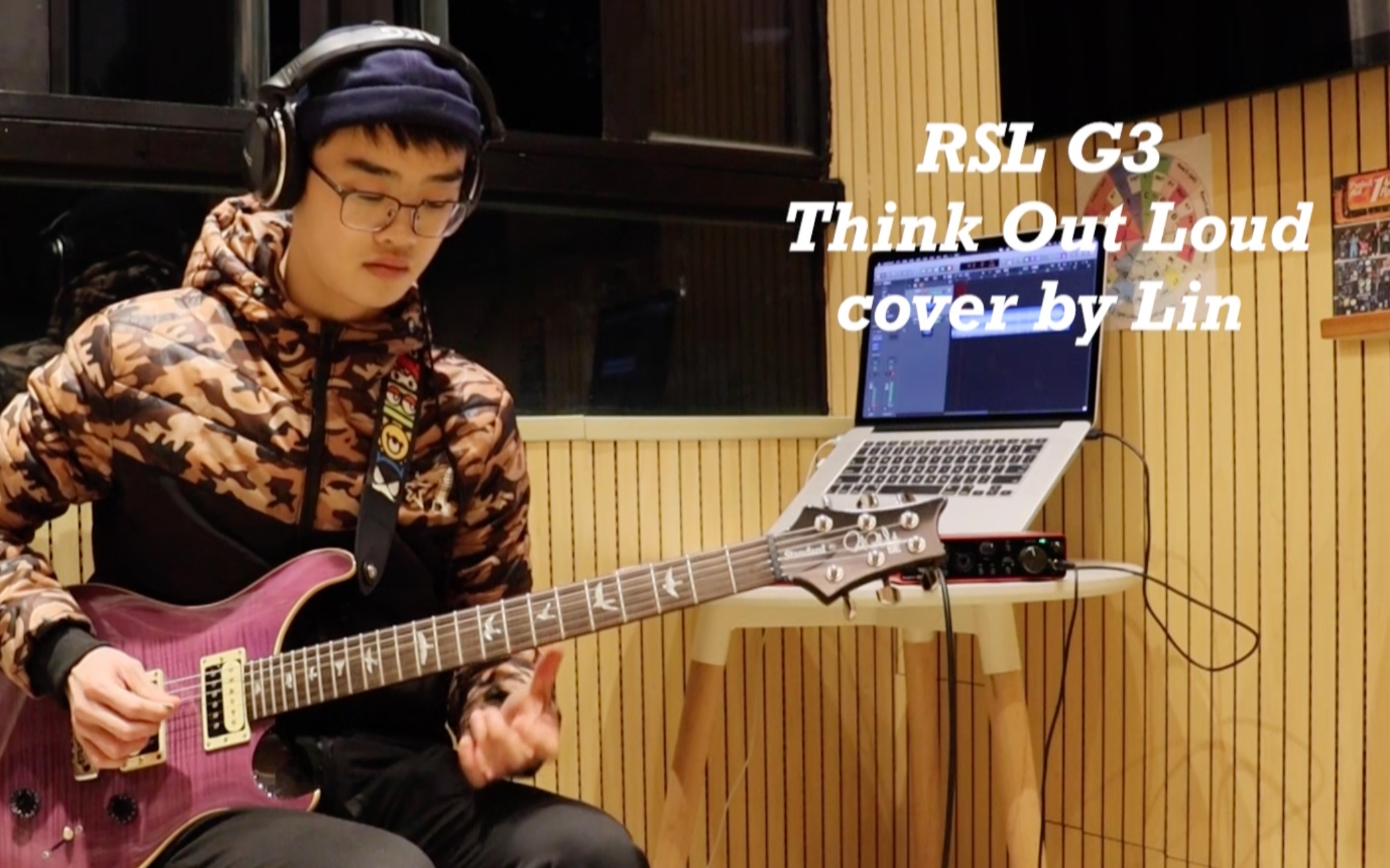 [图]RSL G3 Think Out Loud cover by Lin