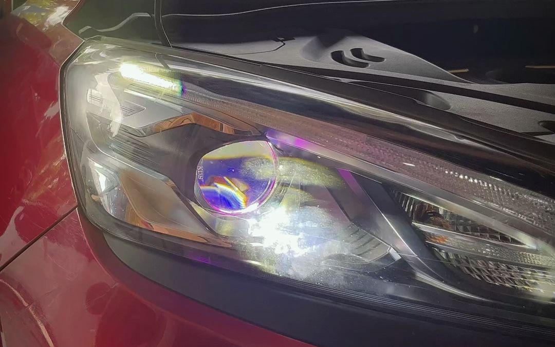kus车灯广州番禺门店改灯案例分享,吉利gs升级kus天眼led双光透镜
