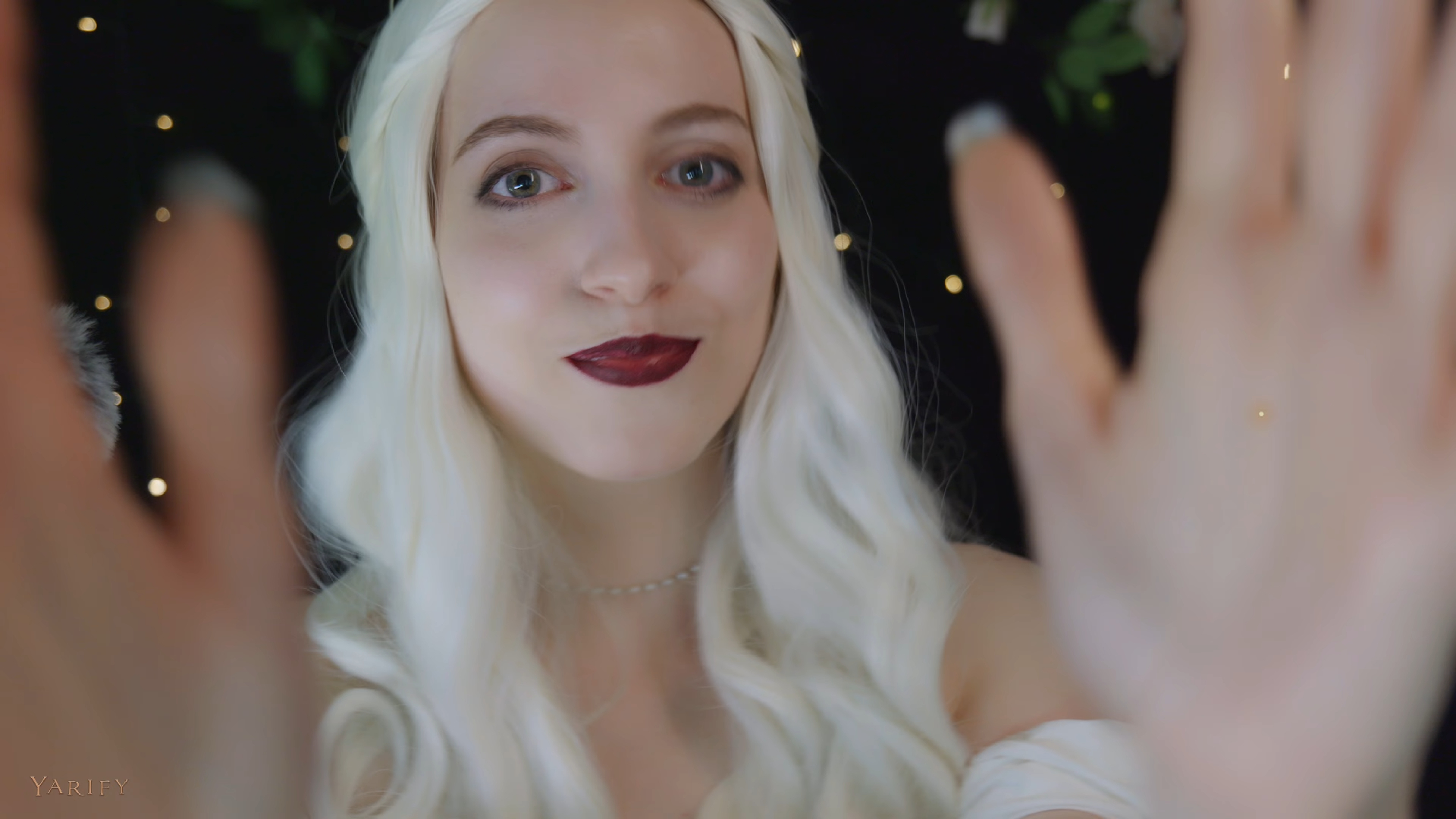 asmr visual 07me dejas tocar tu hermosa carita?