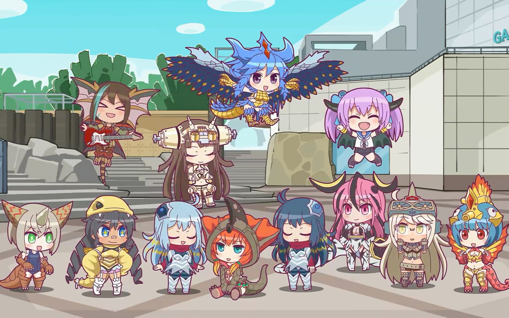 怪兽娘怪兽娘vs影子将军