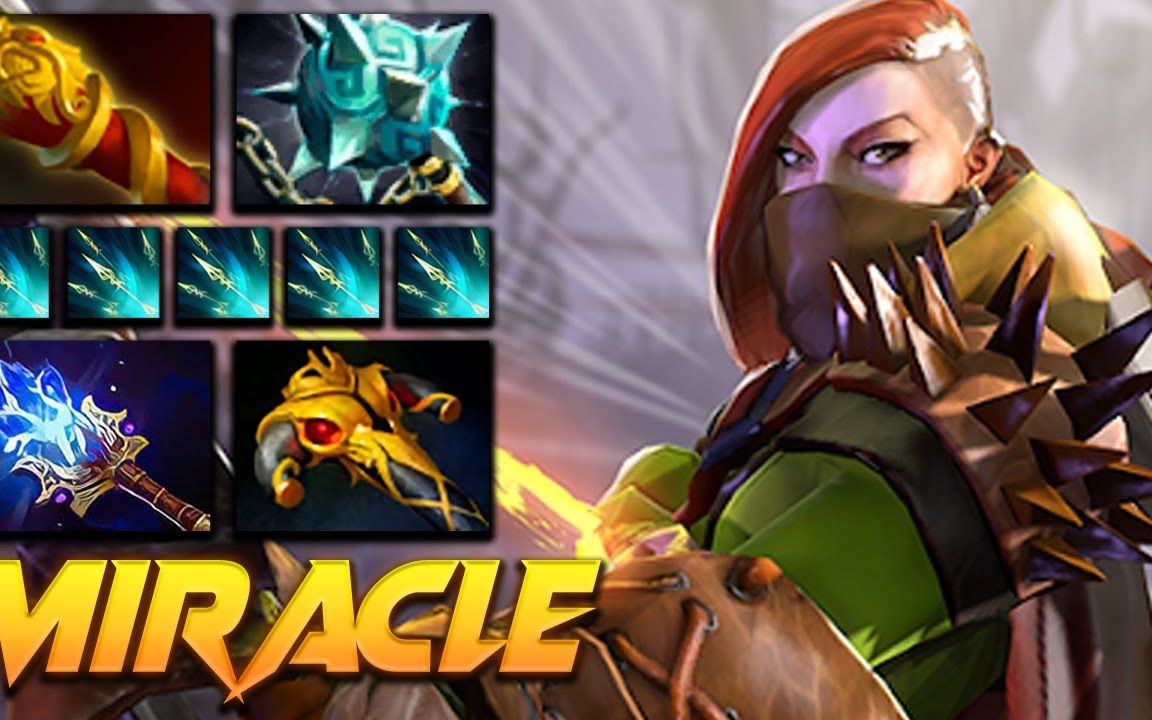 【7.33 dota2】miracle 风行者教学!