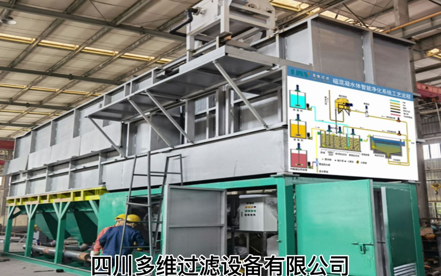 磁混凝隧道污水智能净化处理设备隧道污水一体化设备