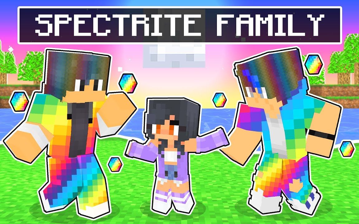 【Aphmau】番外篇,APHMAU被SPECTRITE家族收养!哔哩哔哩bilibili我的世界