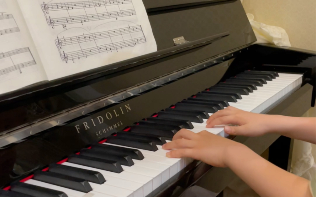 钢琴练习曲小汤2《问候》_哔哩哔哩_bilibili