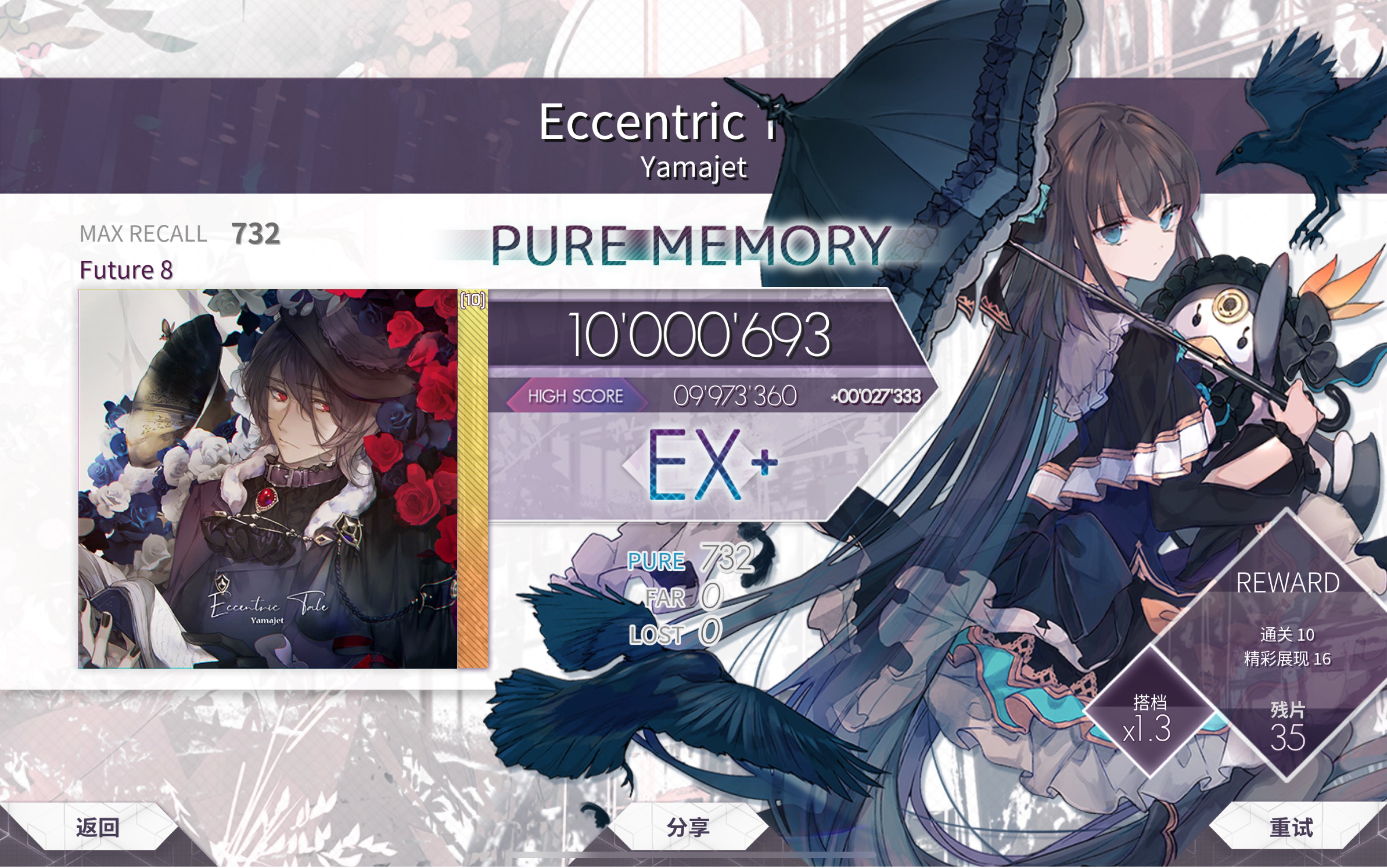 【arcaea】eccentric tale ftr8.4 pm