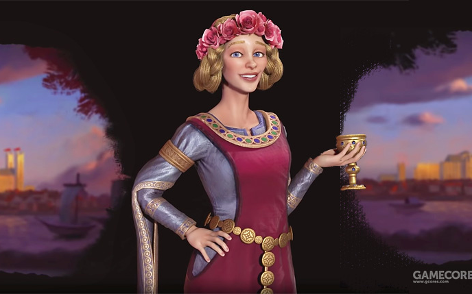 文明6法国阿基坦的女公爵埃莉诺