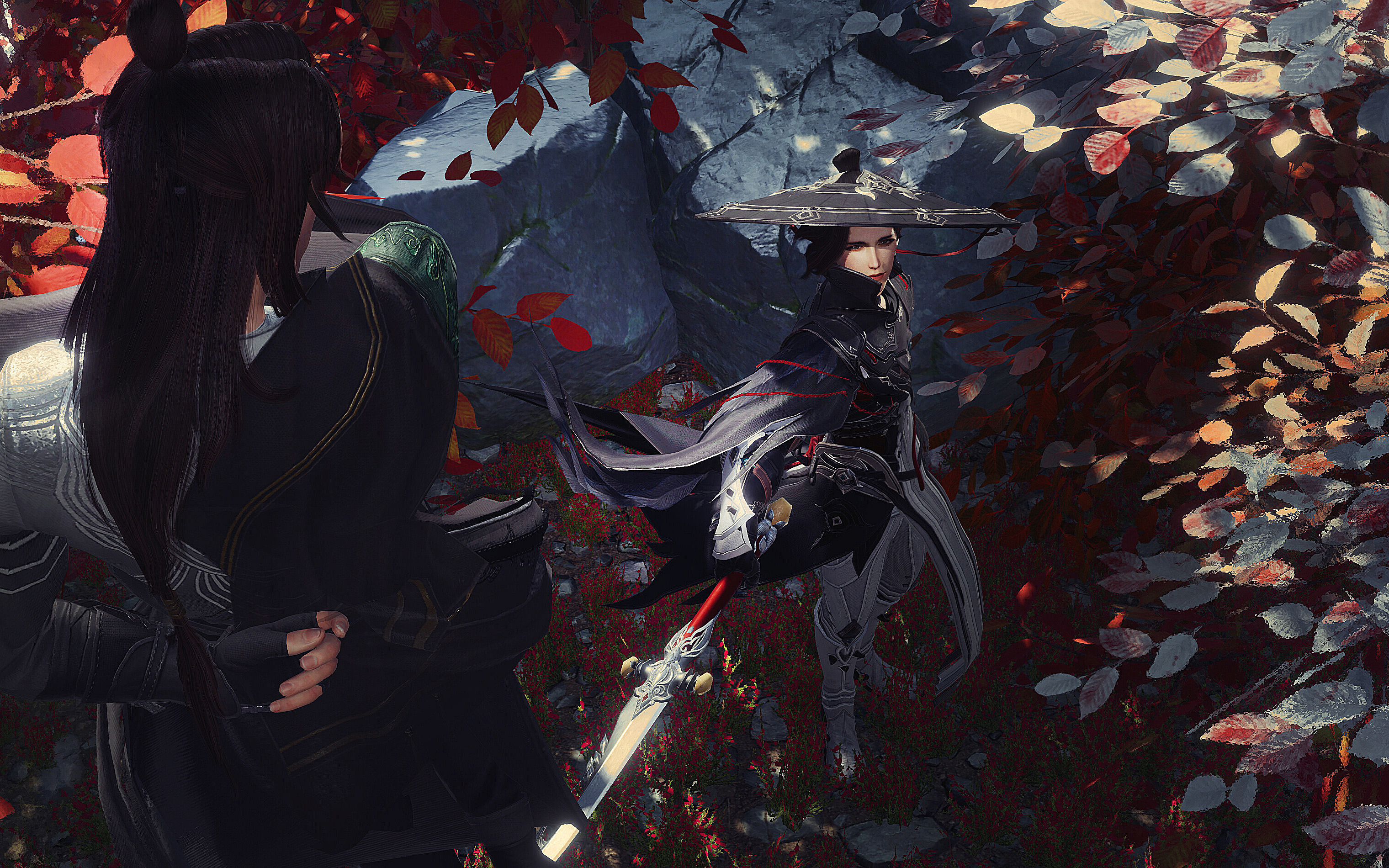 【剑三捏图教程】吃我绵绵剑!(如何让衣摆飘起来&一点点rc)