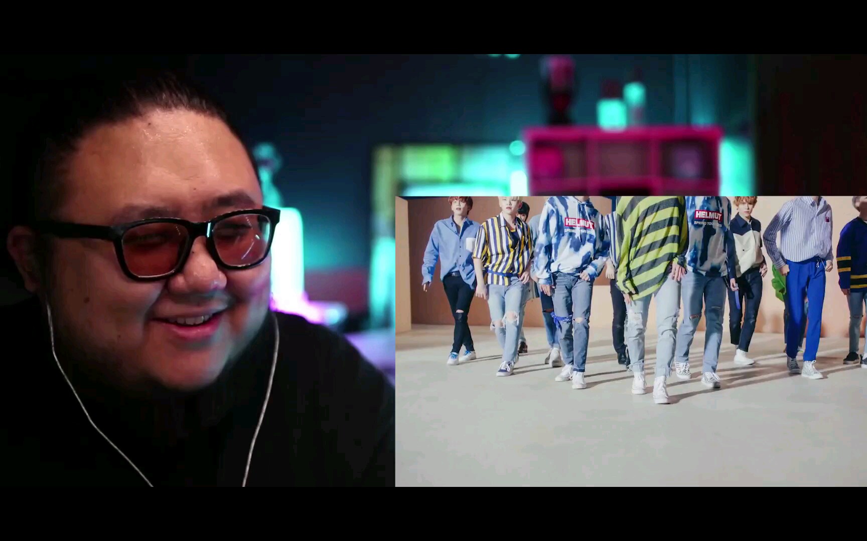 reaction看天使迷哥怎么评价ohmy