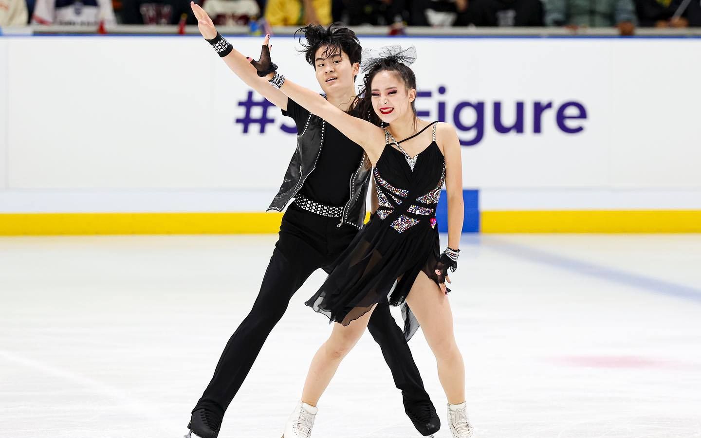 【jgp①冰舞rd3】韩国jr独苗jinny kim & namu lee