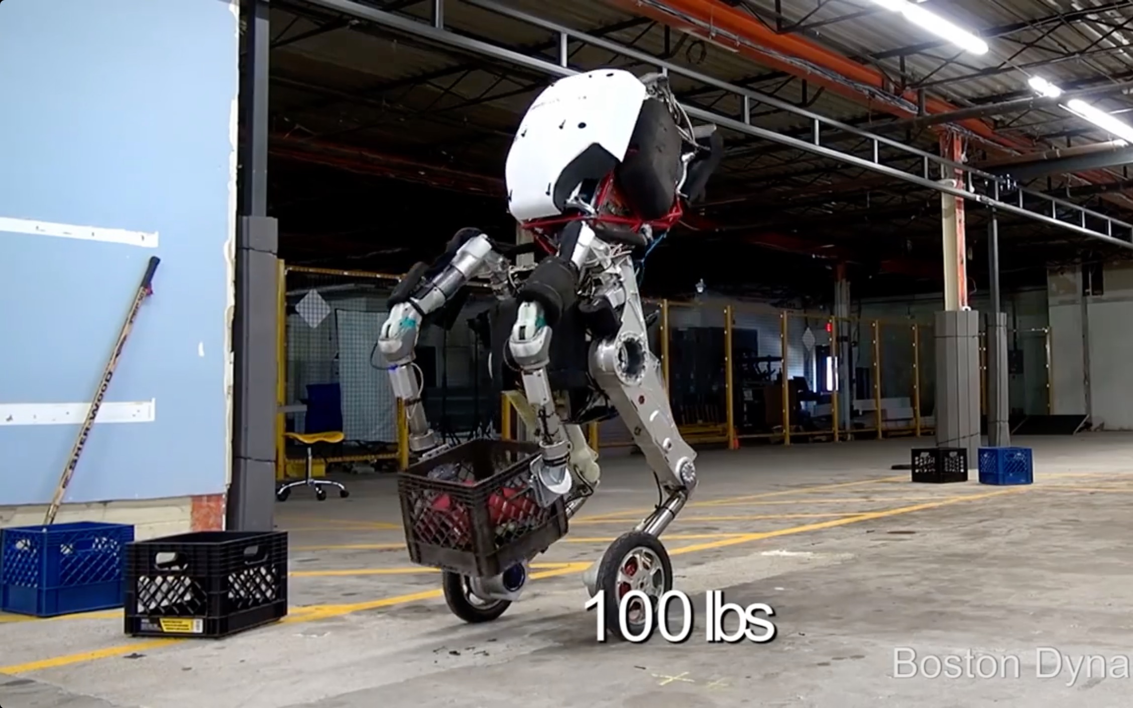 波士顿动力:handle机器人