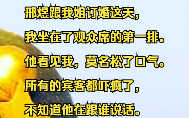 邢煜跟我姐订婚这天,我坐在了观众席的第一排. 他看见我,莫名松了口气.吱呼小说推荐《栖霞心结》哔哩哔哩bilibili