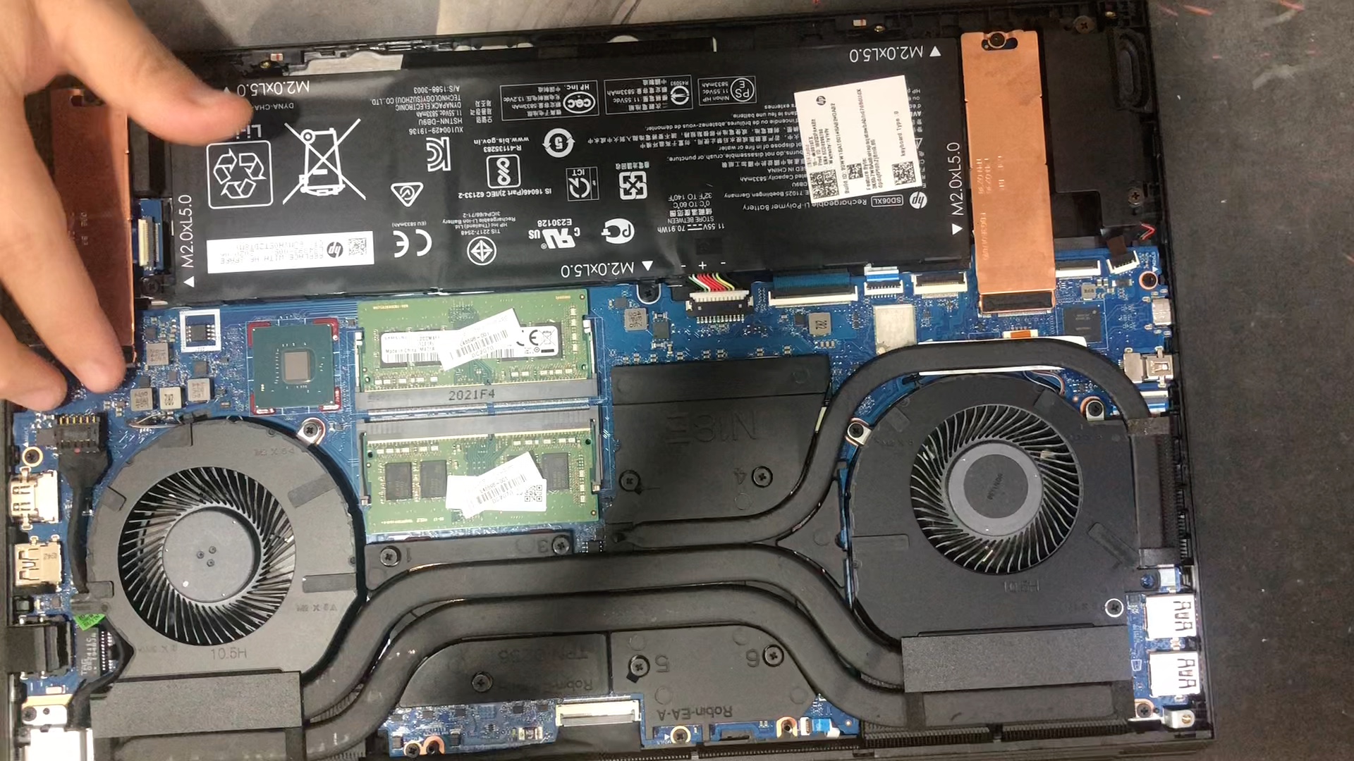 暗影精灵6拆机教程构造介绍