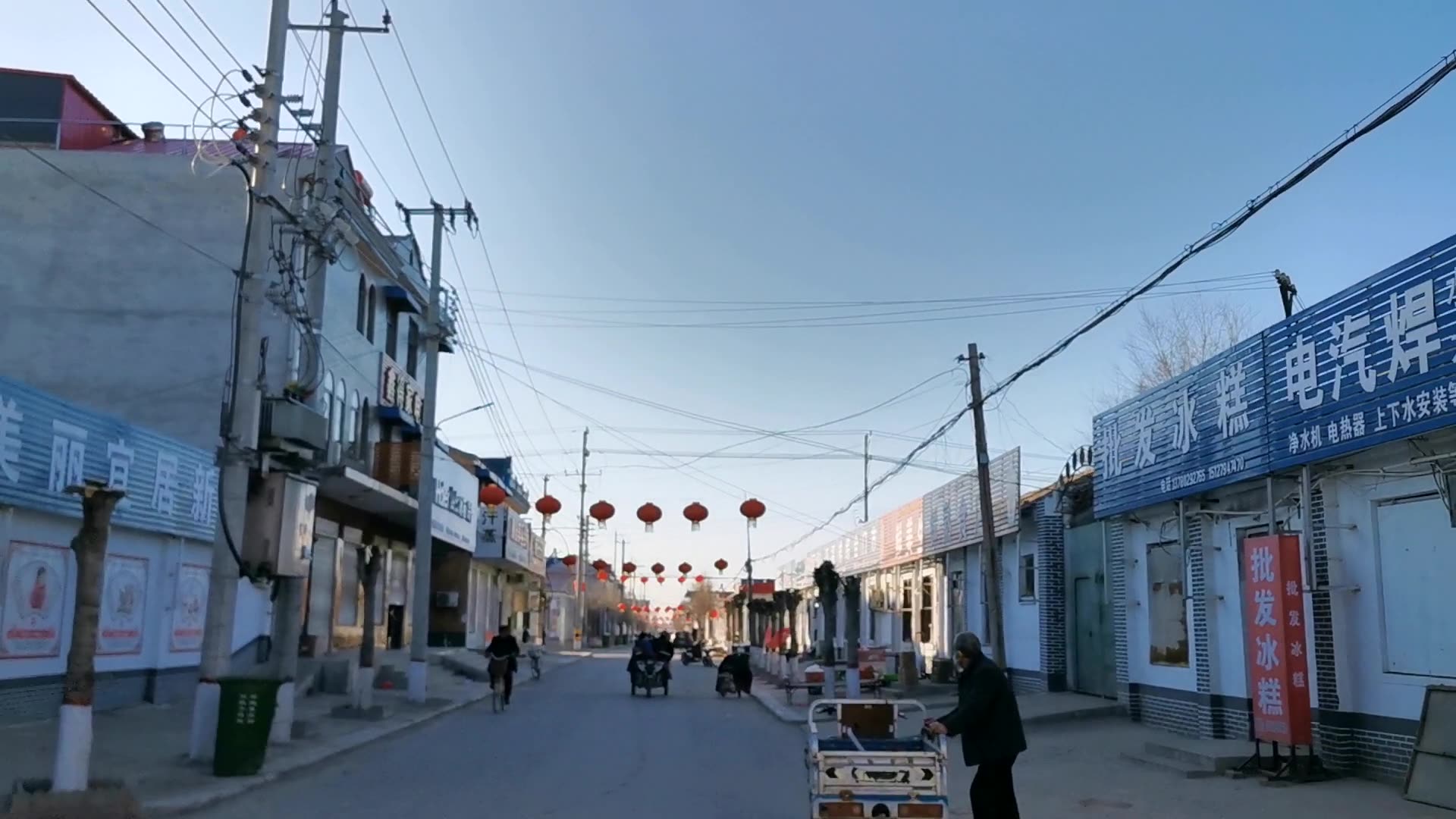 小刘村街道实拍河北省邢台市宁晋县贾家口镇