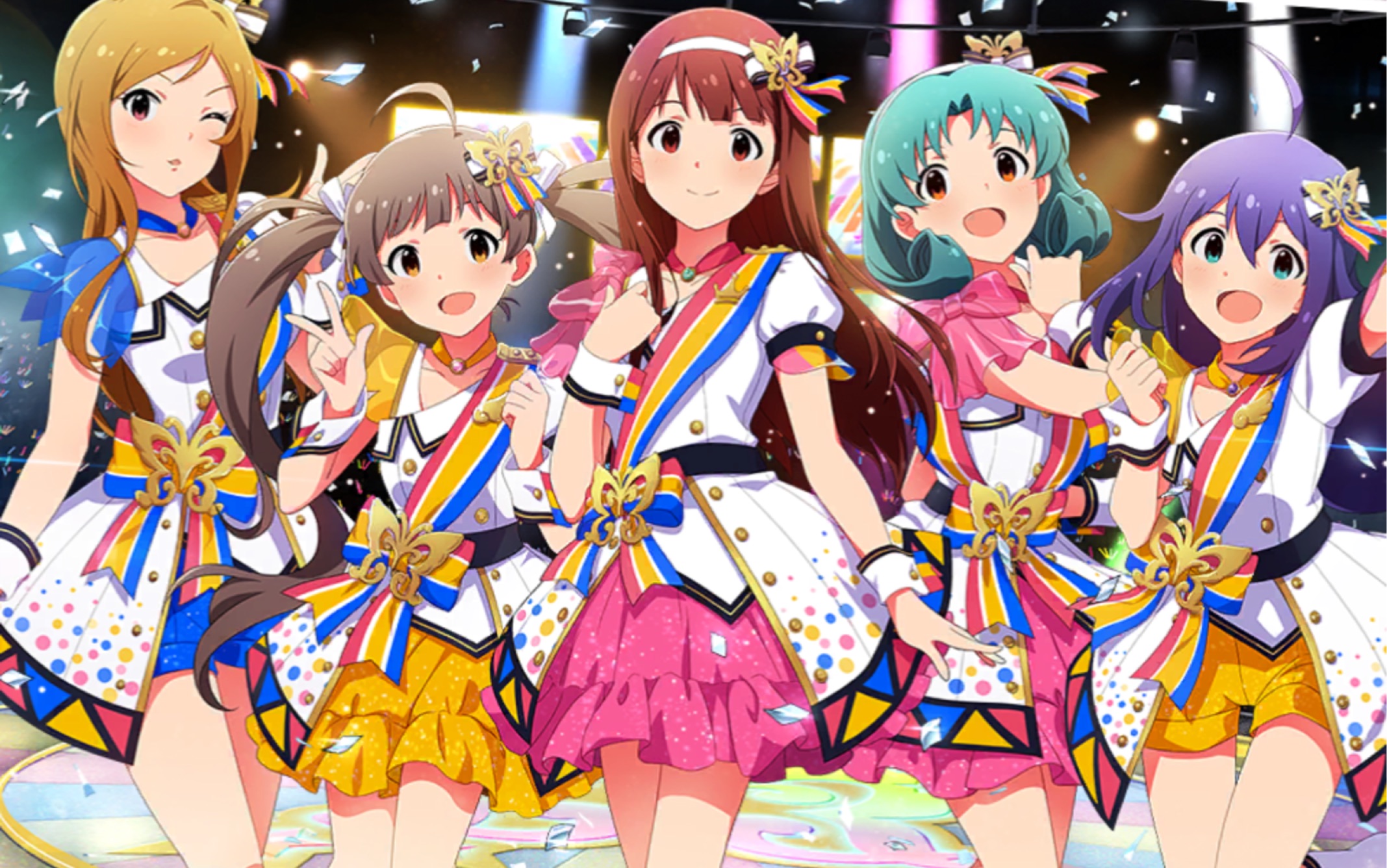 偶像大师百万现场剧场时光union三巨头2新人1st服装fc手元恭喜mltd一