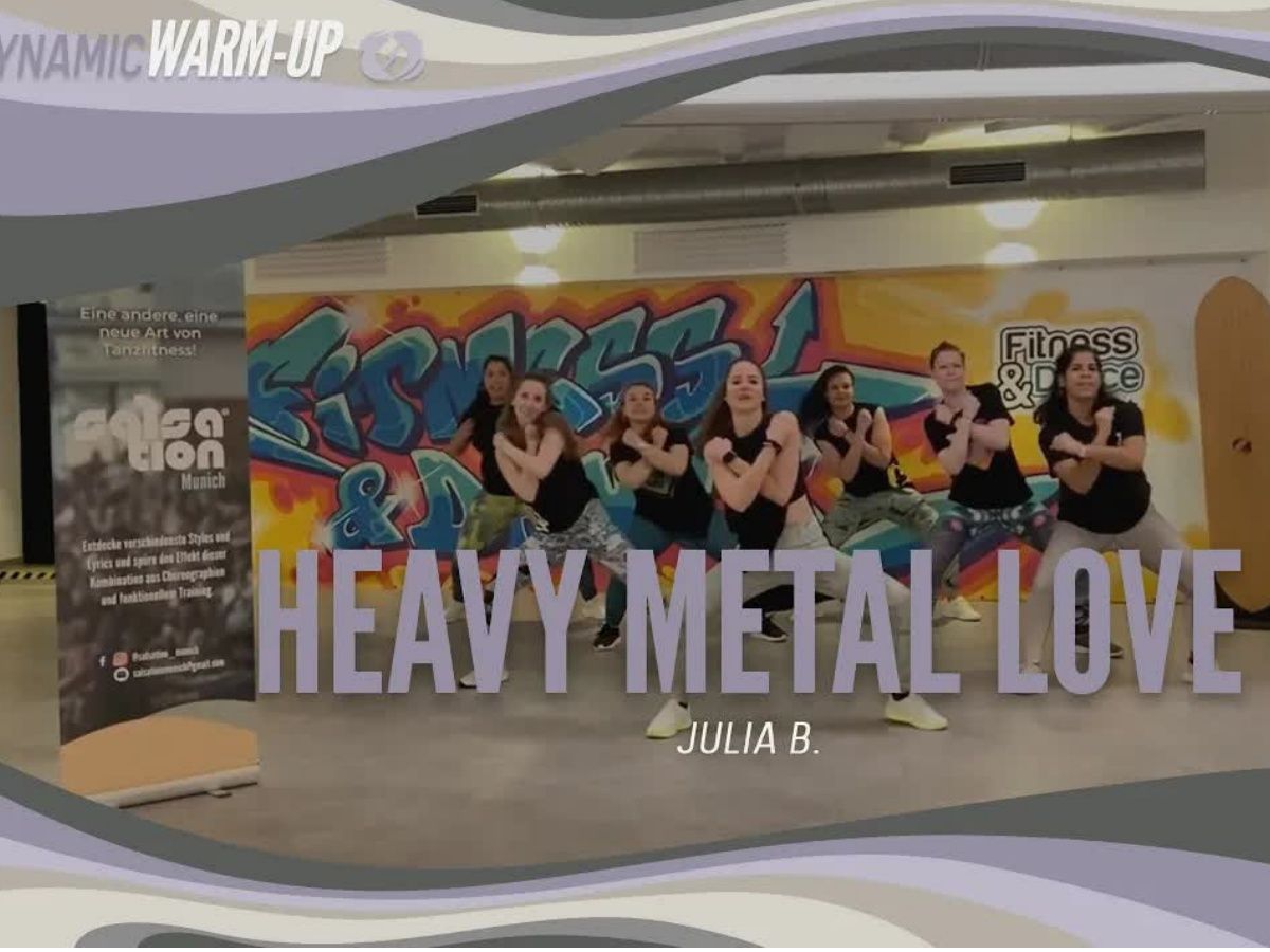 【zumba | heavy metal love - twocolors】warm up by salsation sei