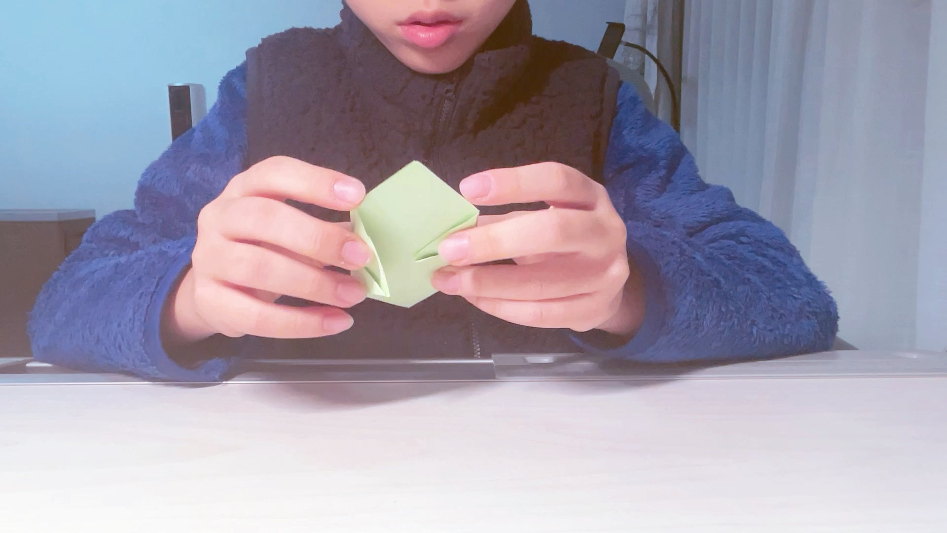 帐篷折纸,简单易学