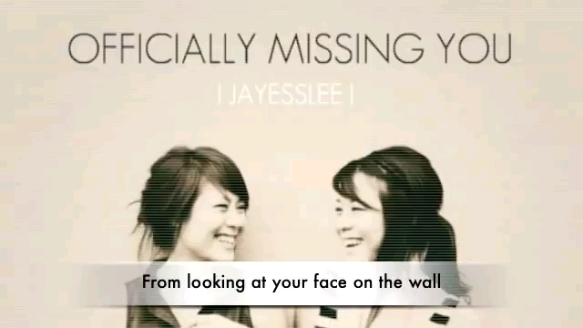 [图]Jayesslee - Officially Missing You (Studio) - Lyric - Cover by Tamia