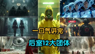 Descargar video: 一次性讲明白，后室：12大团体！