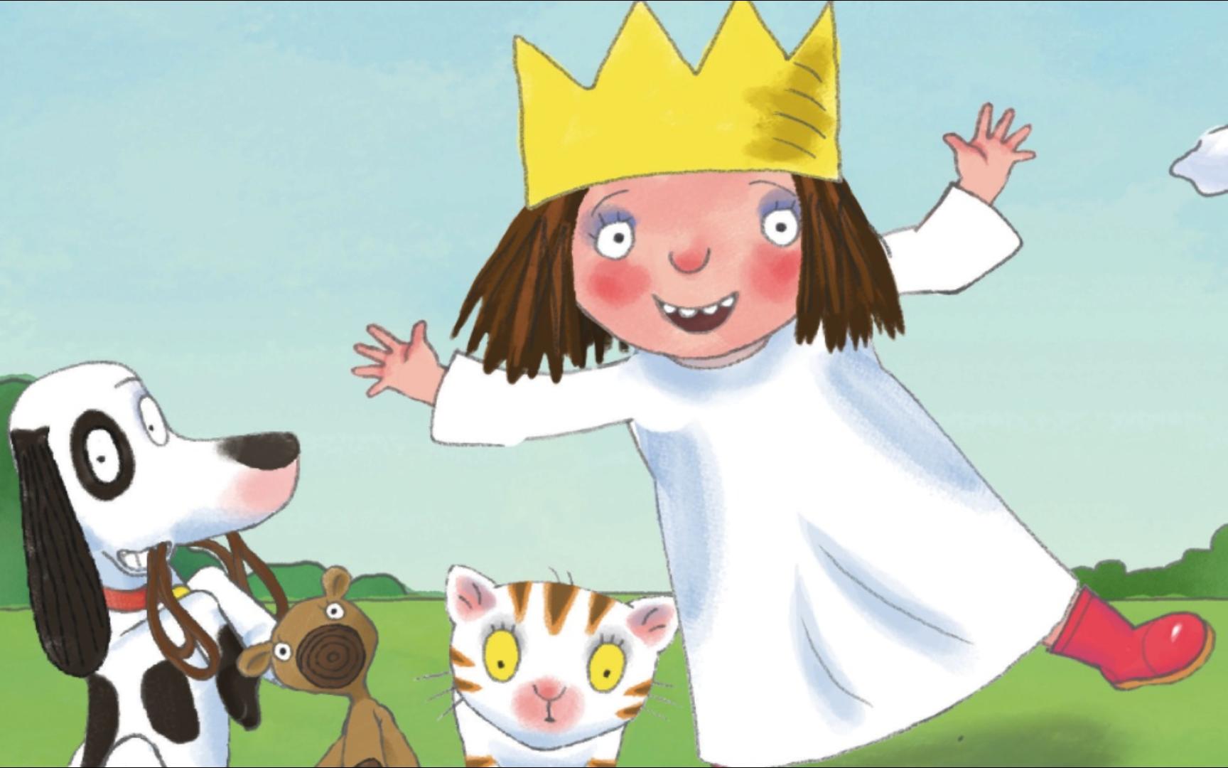 [图]LittlePrincess Read Along eBook-I Want To Be Tall 英文儿童绘本读物-英文早教小故事动画