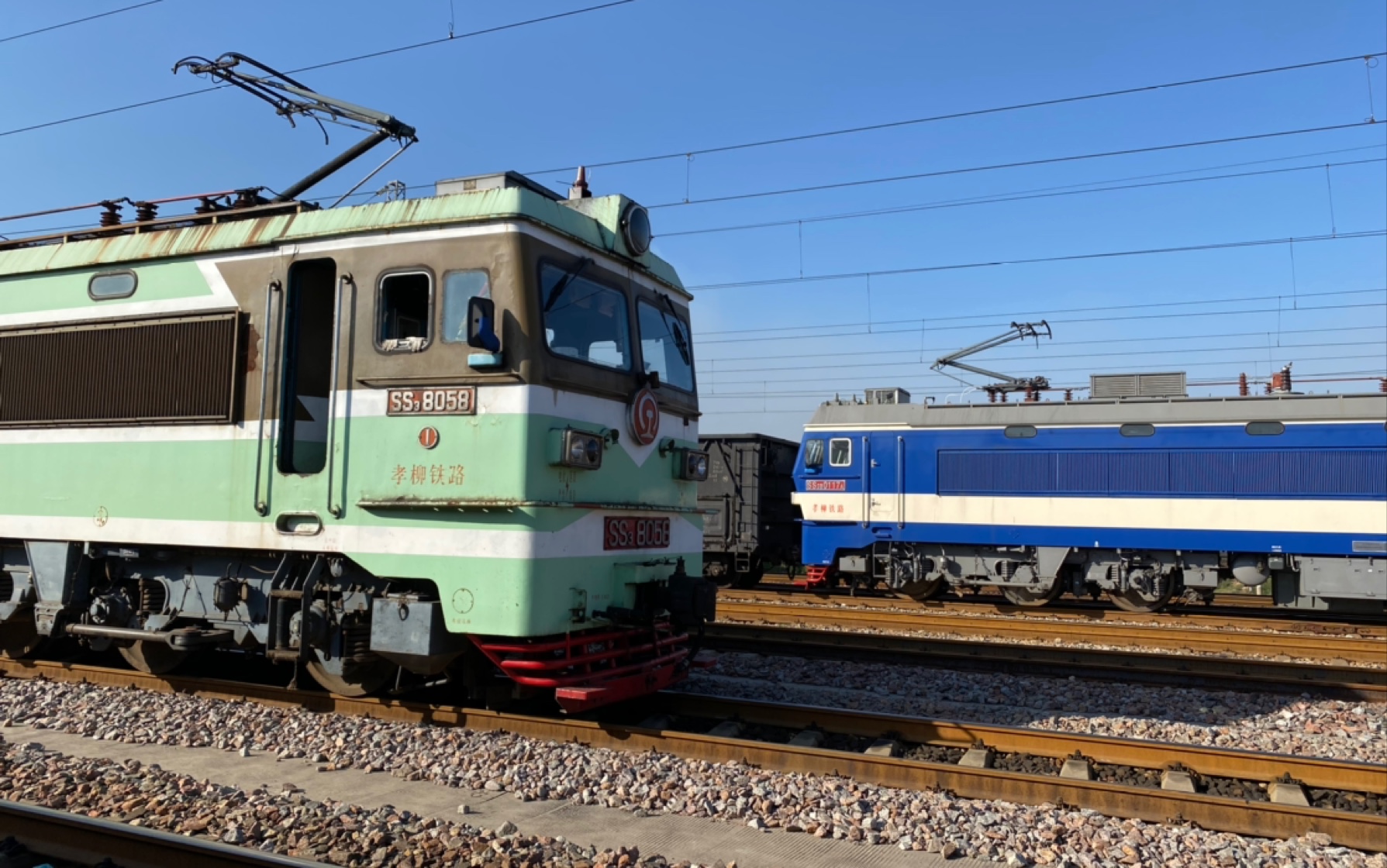 孝柳铁路 孝西站 小拍 part1_哔哩哔哩_bilibili