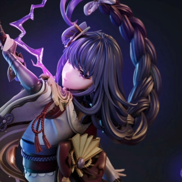 原神雷电将军手办雕像ABsinthe Studio Raiden Shogun 雷电将军