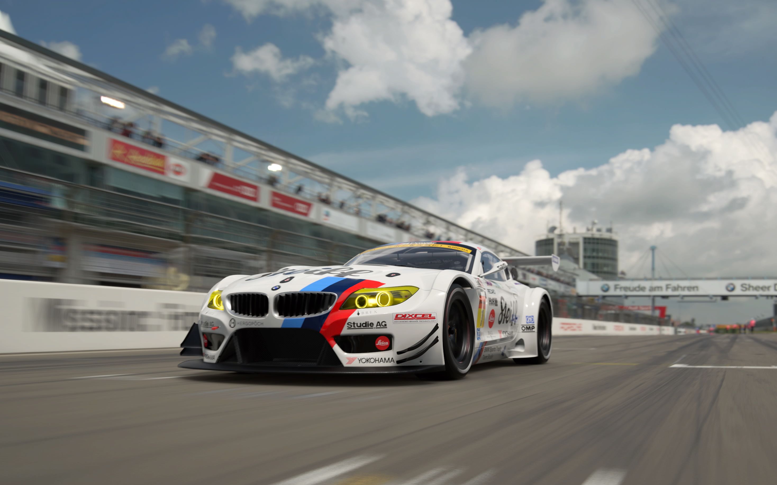 【gt赛车7】bmw z4 gt3 澳洲巴瑟斯特全景山赛道,帕山缠斗