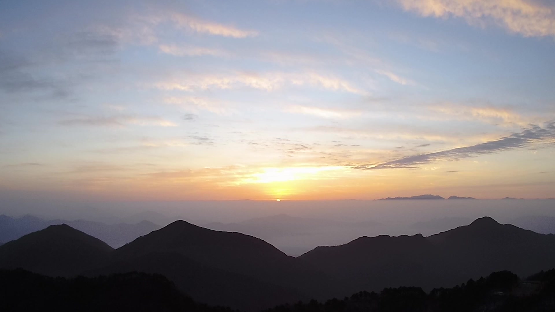 九华山 日出 元旦