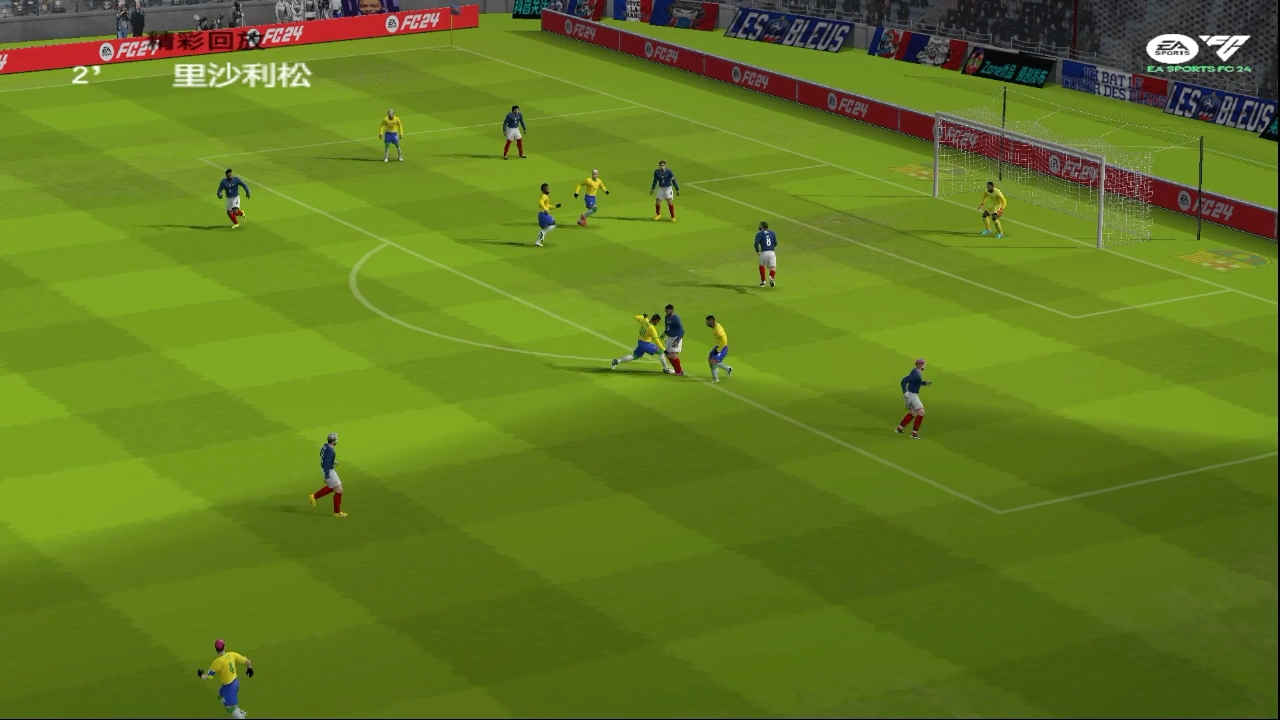 实况足球8 球王争霸4.0 2024版 姆巴佩大战里沙利松