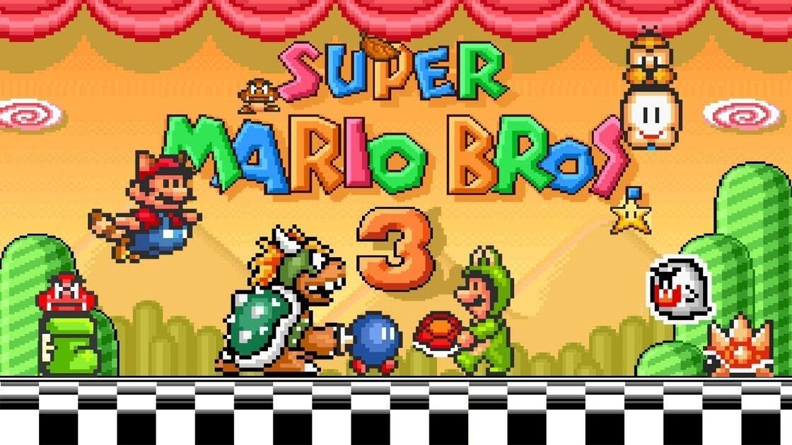 完整通关 超级马里奥 3 Super Mario Bros 3(SNES)_哔哩哔哩_bilibili