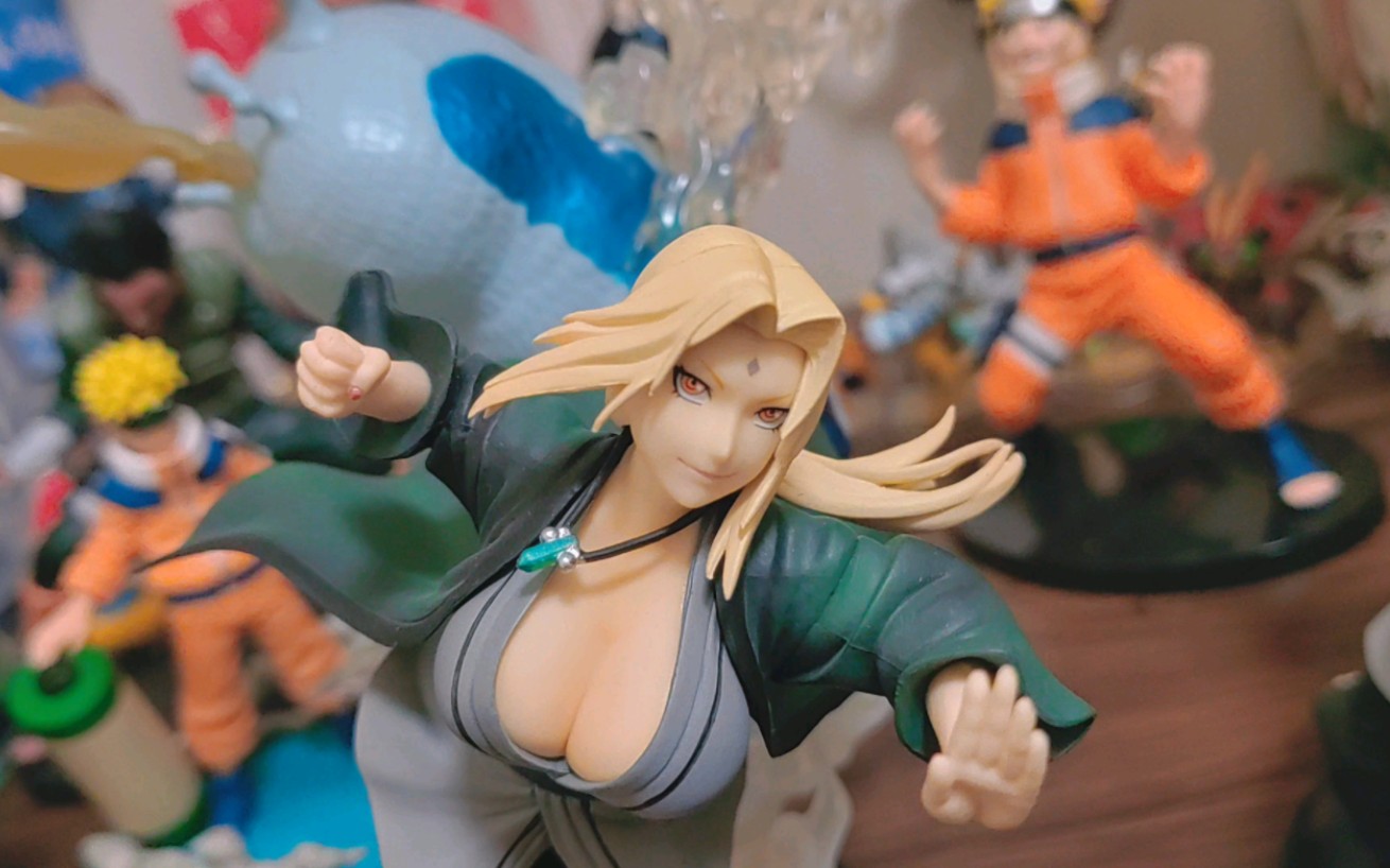 白菜价火影忍者万代手办 zero 纲手 展示