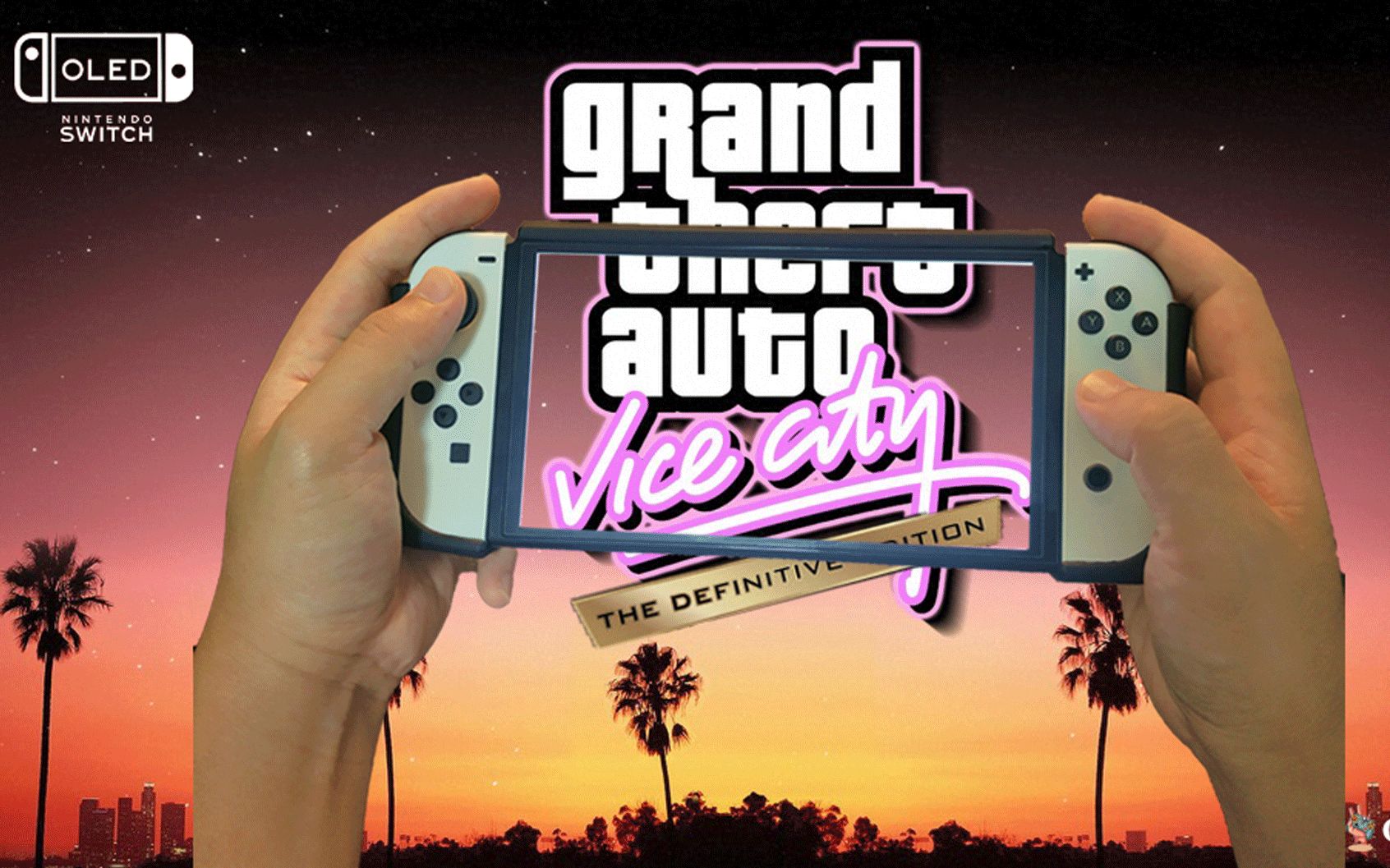 Switch OLED GTA: 罪恶都市 Vice City 最终版 情怀经典 汤米最帅!哔哩哔哩bilibili侠盗猎车手