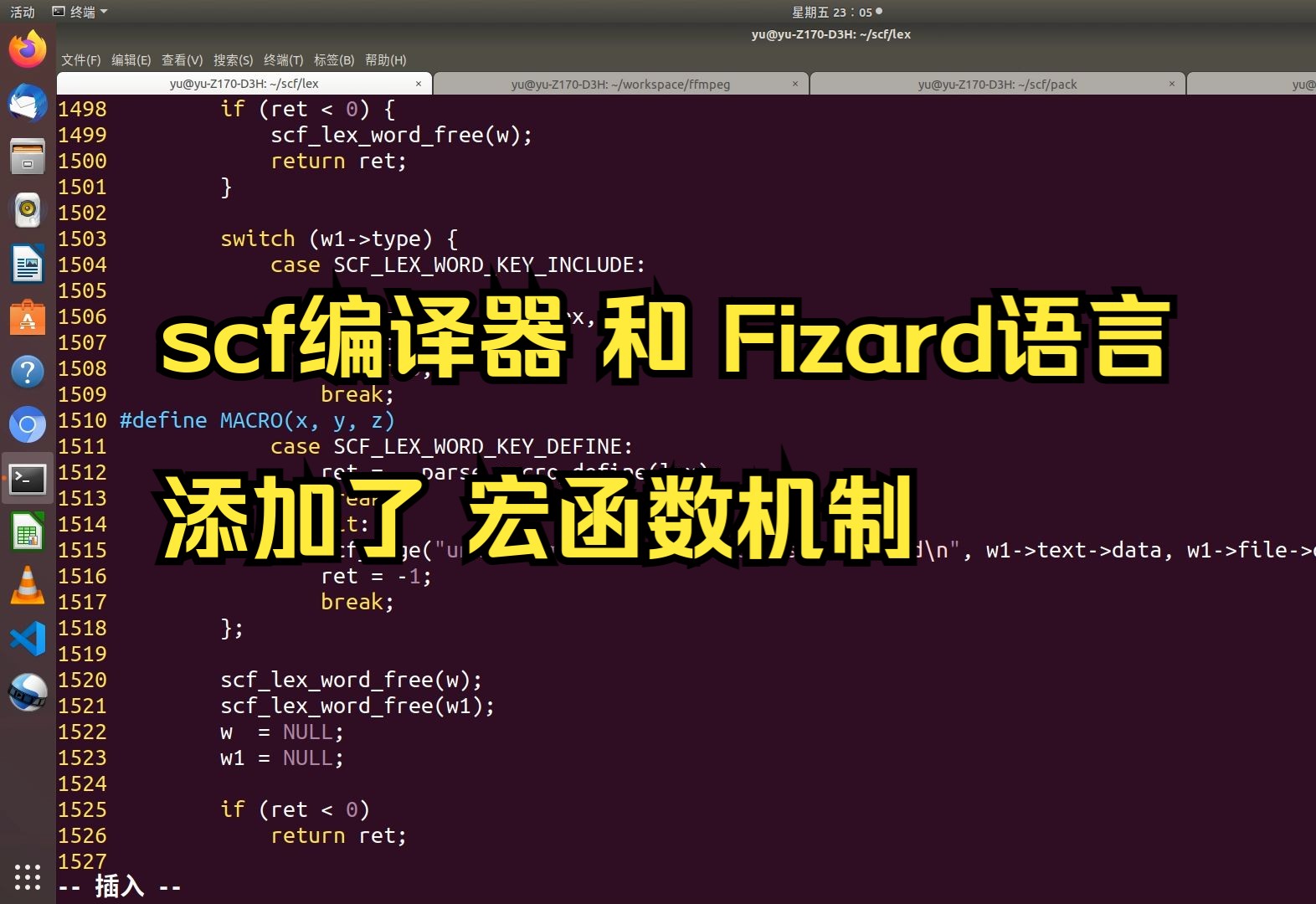 scf编译器和Fizard语言添加了类似C语言的宏函数机制哔哩哔哩bilibili