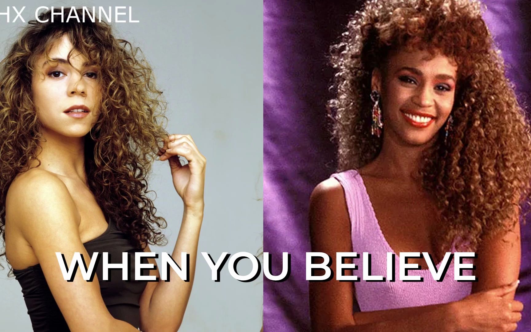 [图]【AI合唱部分对调】When you believe: Whitney Houston & Mariah Carey