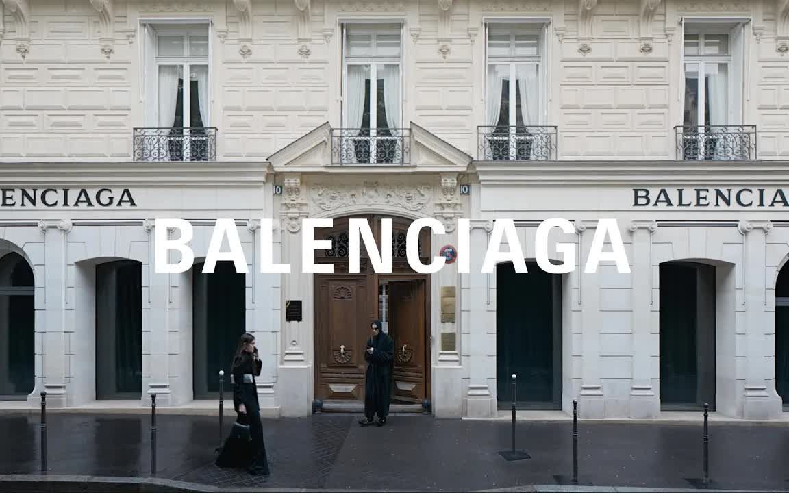 [图]Balenciaga 24 春夏系列宣传片，视频演示如何在日常生活中的一天，人们在 BALENCIAGA 美学中看起来很棒的度过！