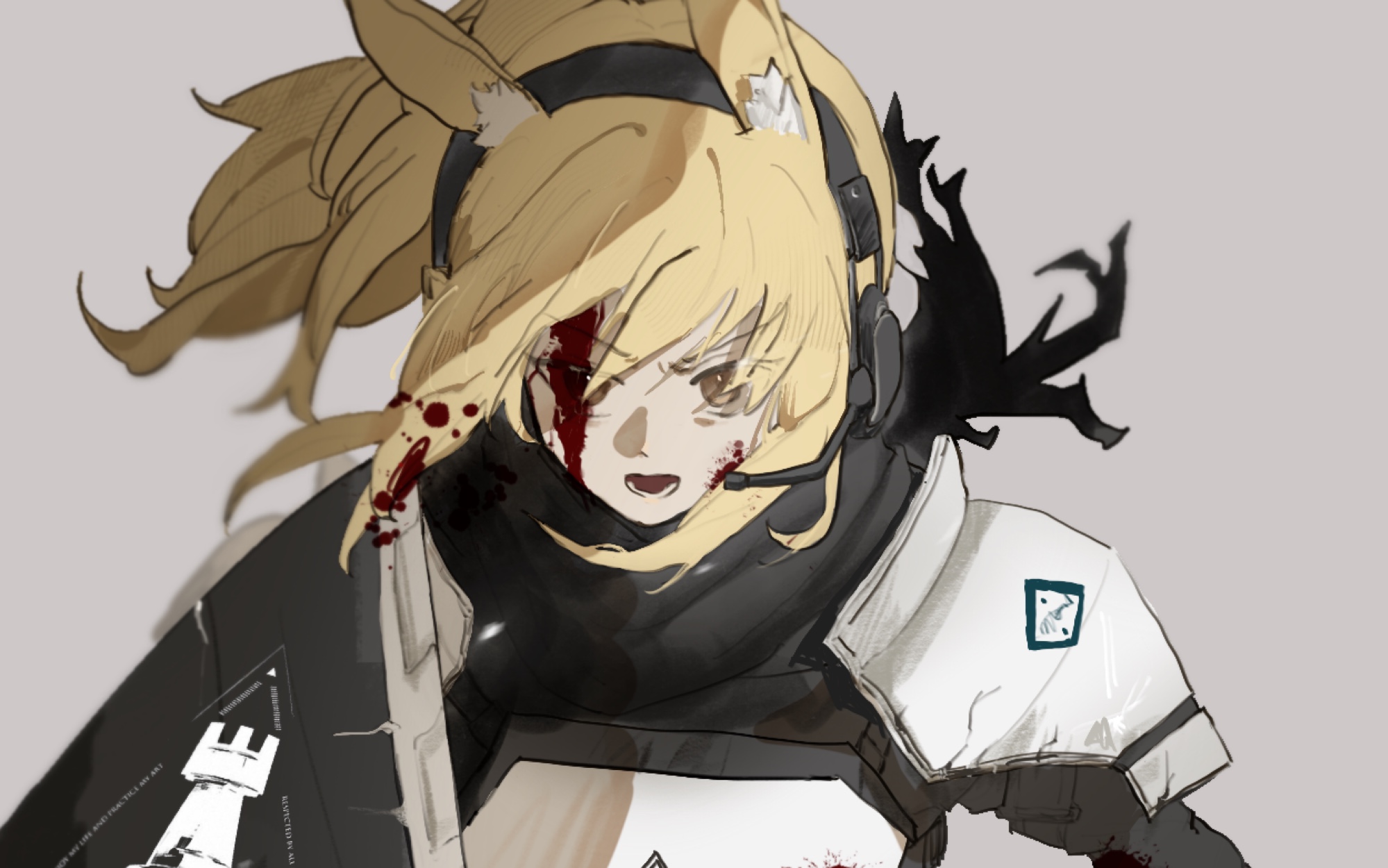 【monvan】procreate 明日方舟 玛嘉烈61临光