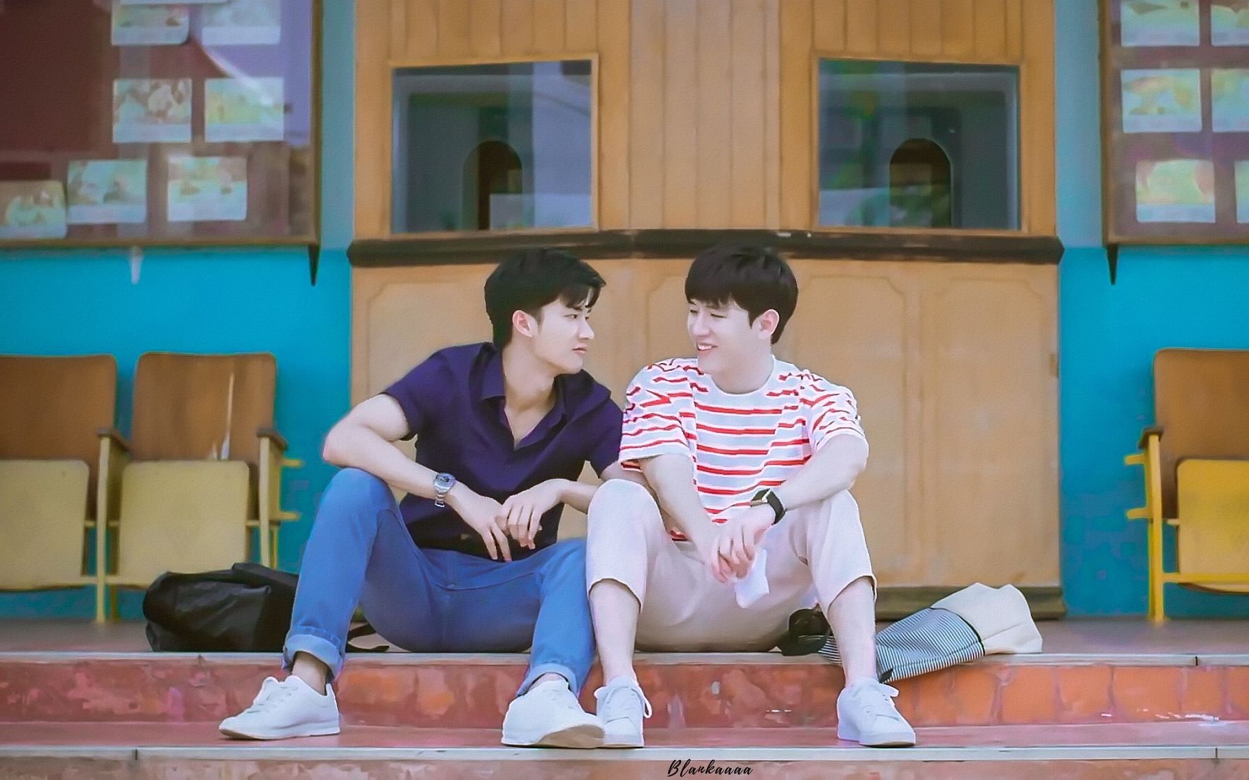 taynew&petekao第一支视频献给呆妞【深蓝之吻】